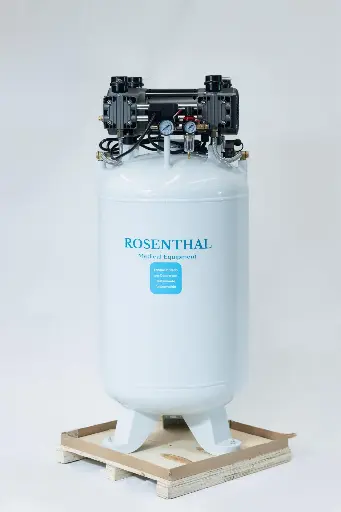 [40150V] Compresor Dental ROSENTHAL Excellence Libre de Aceite 4.0HP 150L Vertical 220V