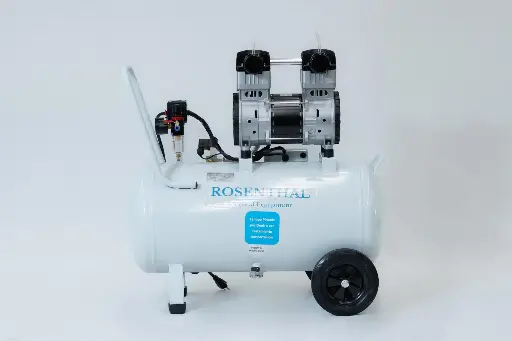 [2070H-TO] Compresor Dental ROSENTHAL Excellence Libre de Aceite 2.0HP 70L Horizontal